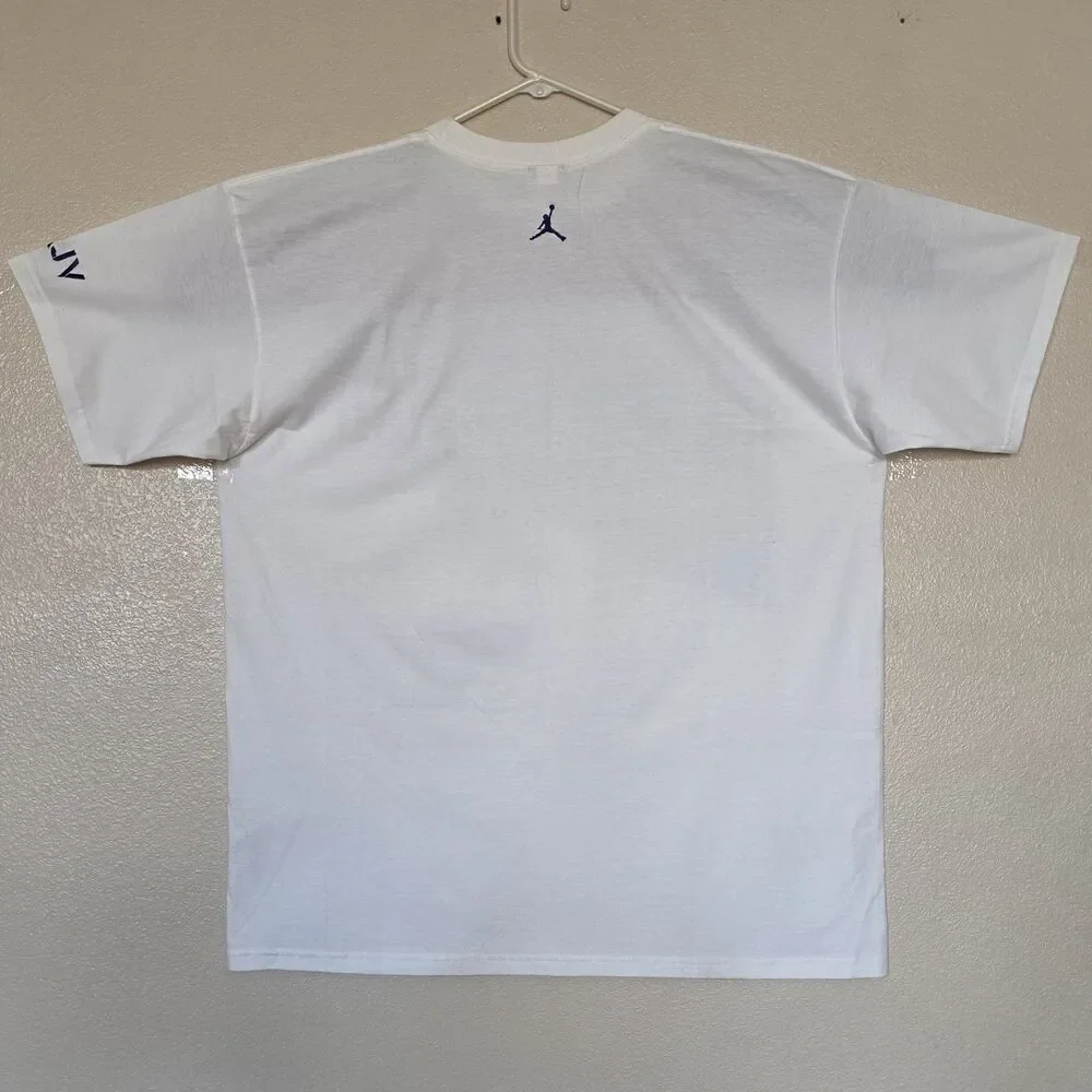 Vintage Air Jordan V 5 XL T-Shirt Felt Jordan Jumpman Logo Nike Michael Jordan